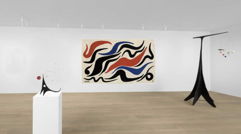 Tapestry by Alexander Calder at Hadjer Gallery