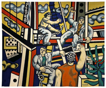 The builders with aloe - Fernand Léger - Galerie Hadjer