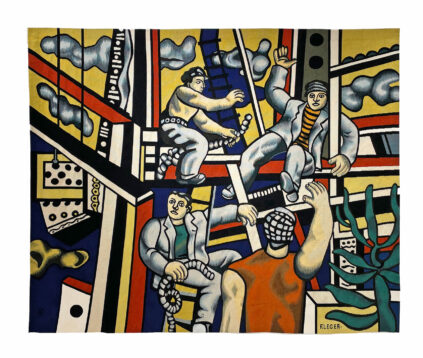 The builders with aloe - Fernand Léger - Galerie Hadjer