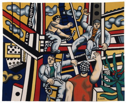 Les constructeurs à l’aloes - Fernand Léger - Galerie Hadjer