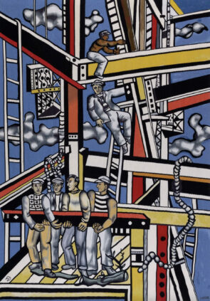 Les Constructeurs - Fernand Léger - Galerie Hadjer