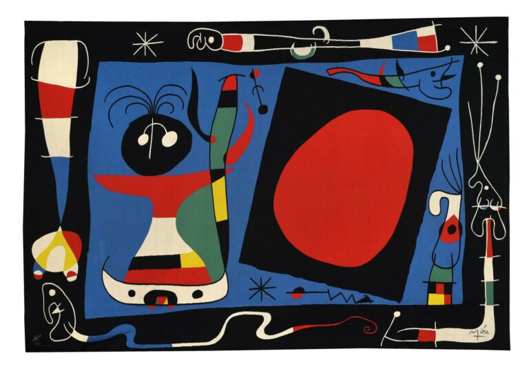 Joan_Miro_modern_tapestry | Modern tapestry by Joan Miró
